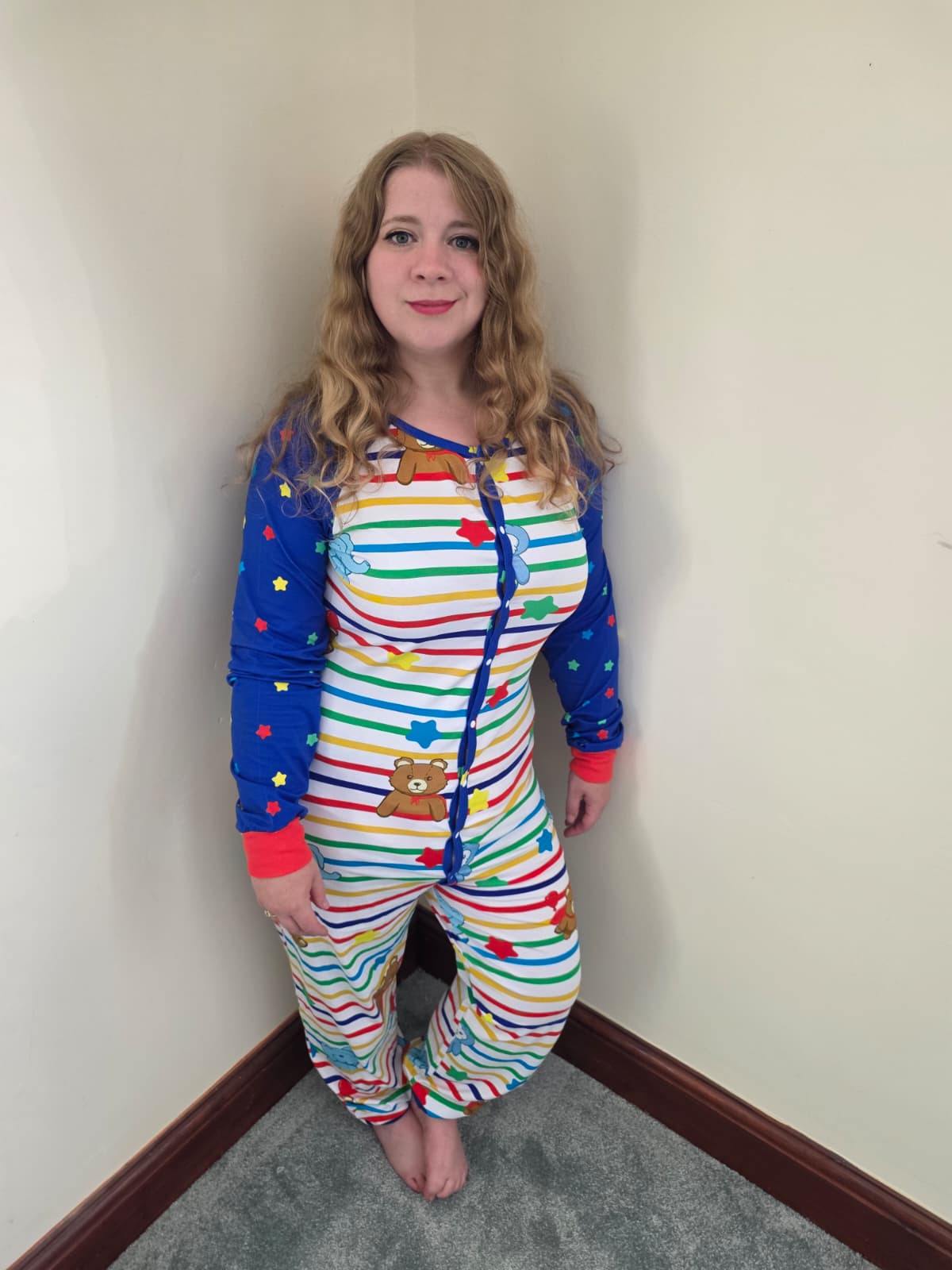 New Bed Teds Printed Sleep Suit